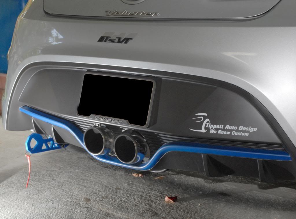 Alternate Mounting for the Move Over Motorsports Tow Hook Veloster